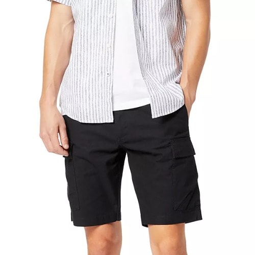Straight Fit Bermuda Cargo Shorts
