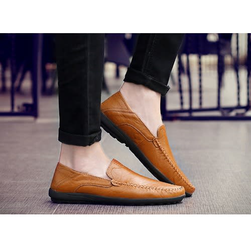 Classic Men Shoe - Brown