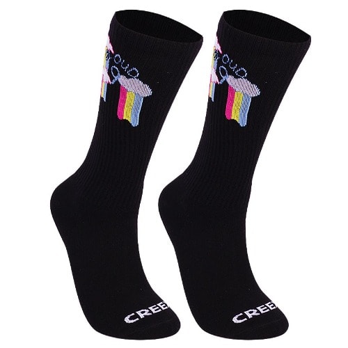 Creex Cloud9 Crew Socks - Black