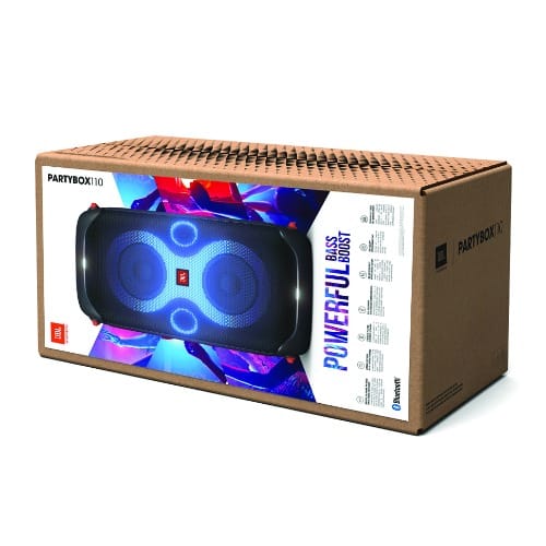 Partybox 110 Portable Party Speaker With 160w Powerful Sound, Built-in Lights And Splashproof