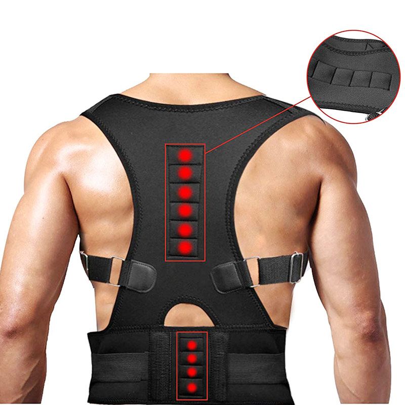 1pcs Men Women's Correct Belt Power Magnets Posture Sport
