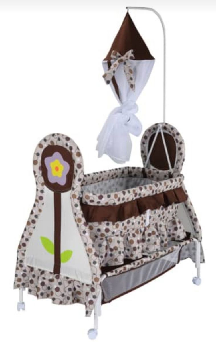 Baby Cradle Bassinet Bed Crib With Net .