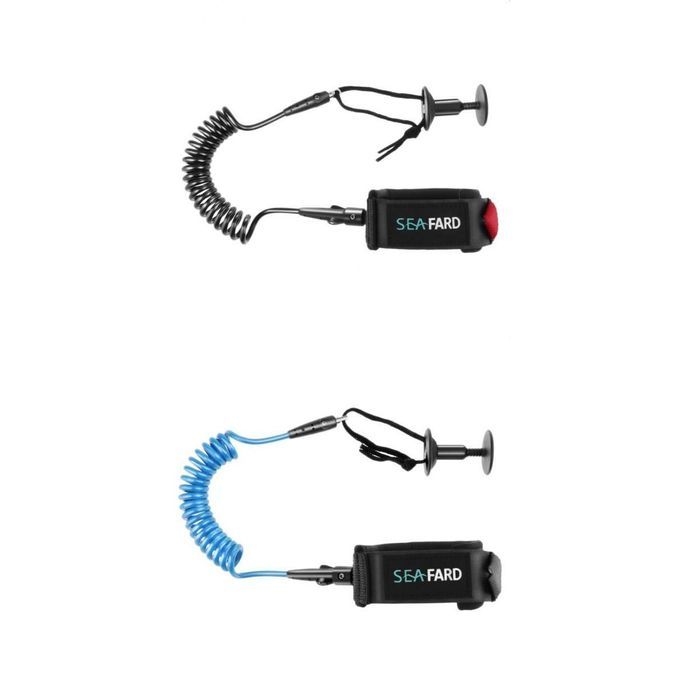 2x Body Board Leash 5ft 5.5mm Coiled Wrist  Leash For Surfing Surf