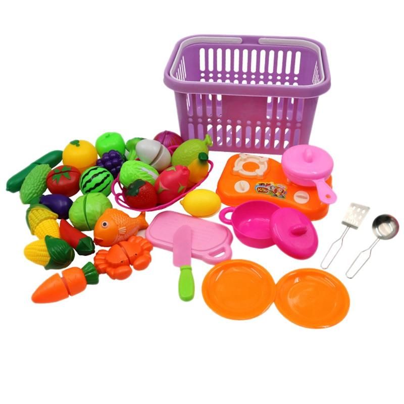 Children's Kitchen Toy Set Children's Play House Toys Fruit Cut Fruit Cut Fruit Toy