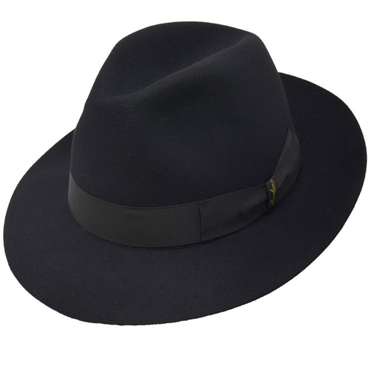 Black Fedora Hat