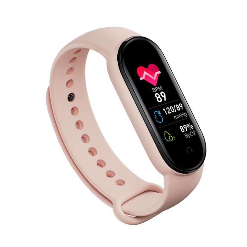M6 Smart Watch Sport Band Fitness Le Pedometer Heart Rate Blood Pressure Monitor Bluetooth Smartband Let Men Women