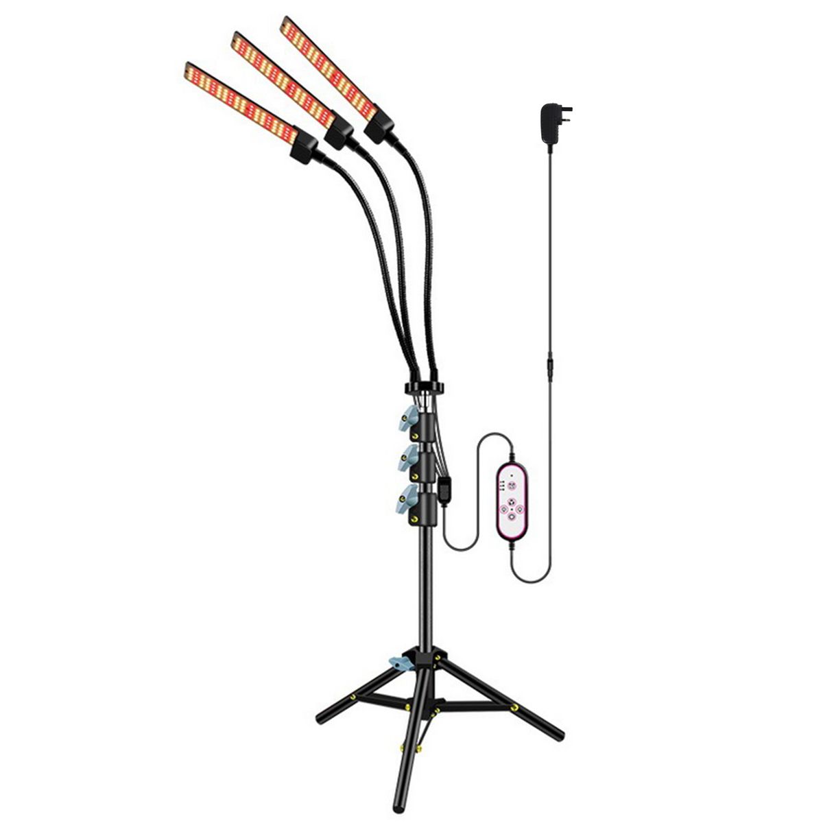 LED Grow Light With Adjustable Tripod Stand For Indoor