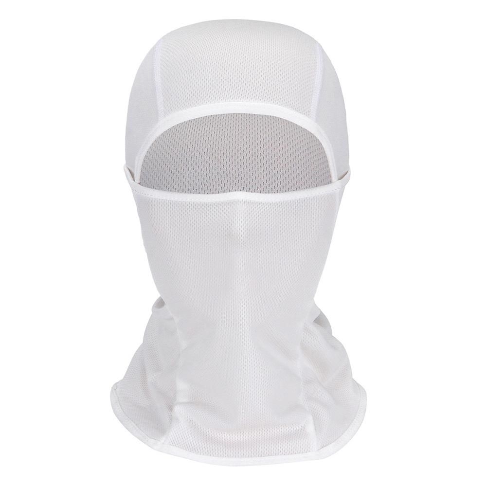 Balaclava UV Protection Cycling Motorcycle Hike Neck-White