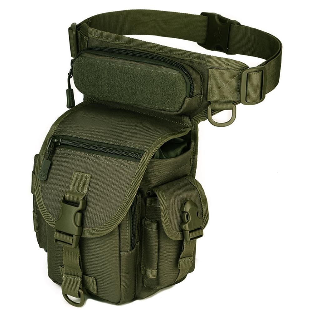 Nylon Thigh Leg Drop Bag Man Travel Thigh Hip Belt Bum