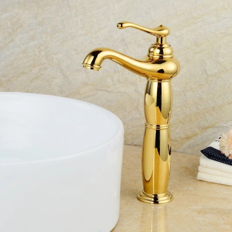 Basin Water Faucet High Model+Water Inlet Pipe