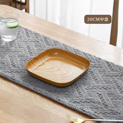 8 Pieces Unbreakable,Microwave Safe Dessert Curved Plates
