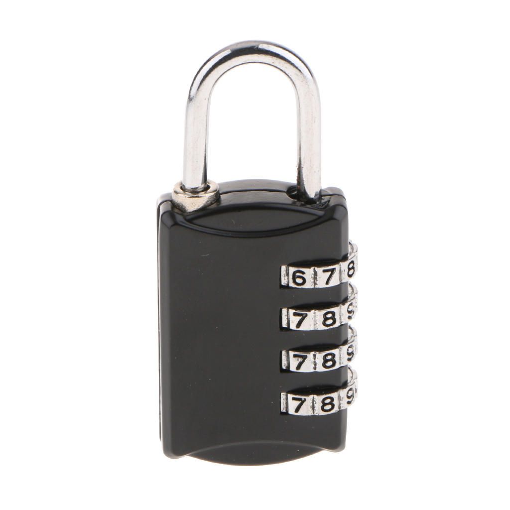 4 Digit Combination Lock Code Padlock For Gym, Sports,