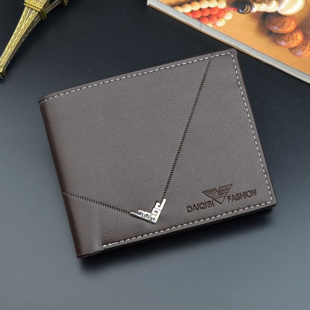 Short Multi-card Coin Purse Wallet Youth Thin Three-fold