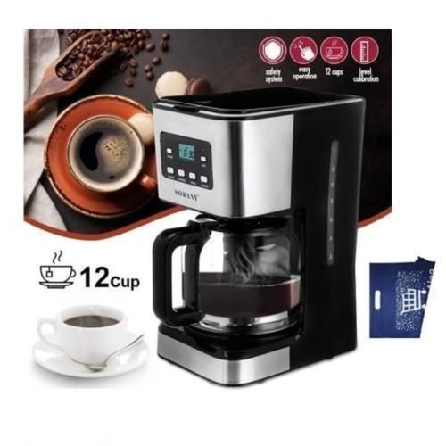 Electric Coffee Maker- 12 Cups Coffee In One