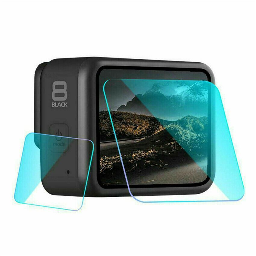 Tempered Glass Screen Film Portector Kit Set For GoPro Hero