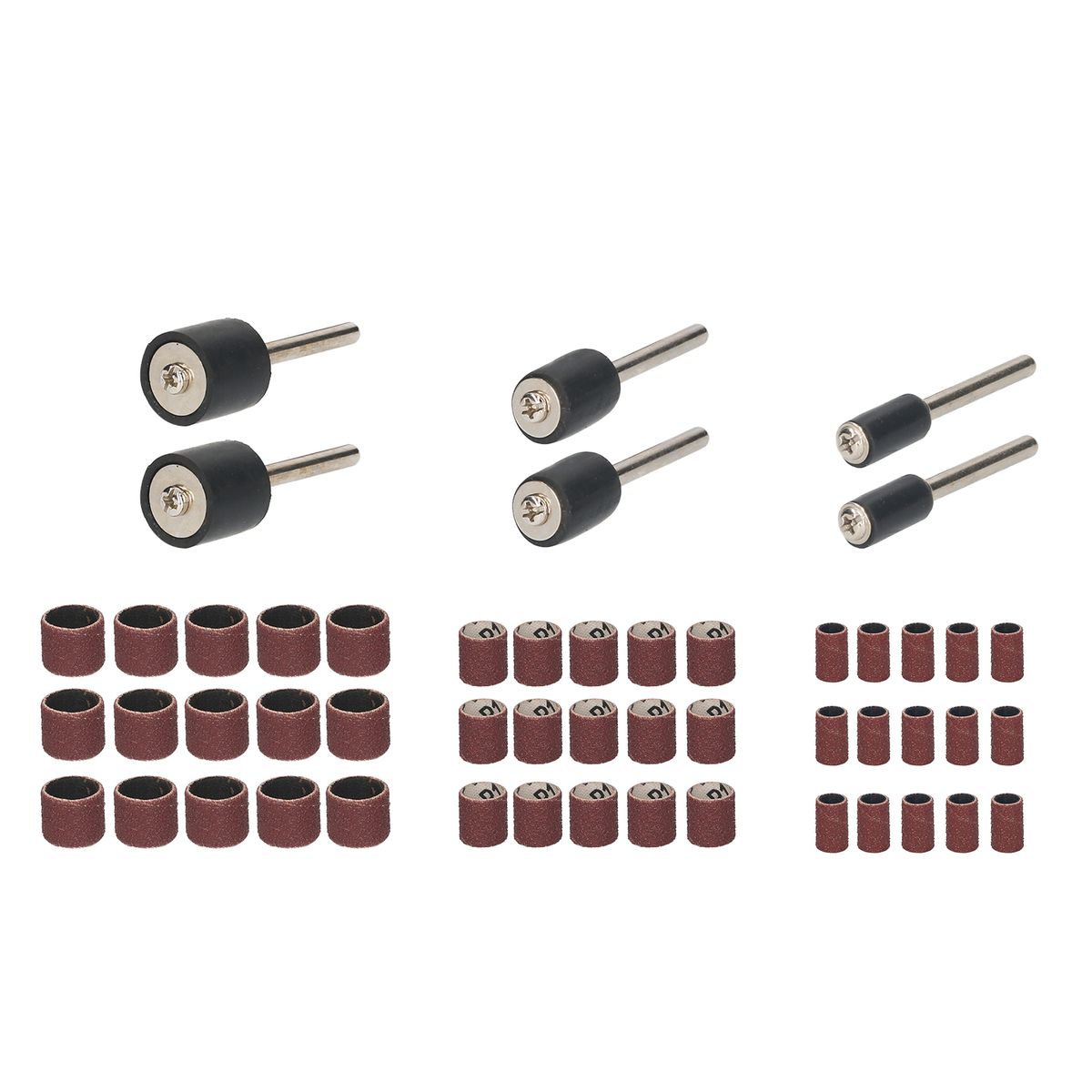 51 PCS Sanding Drum Kit For Power Rotaty Tool Includes 45