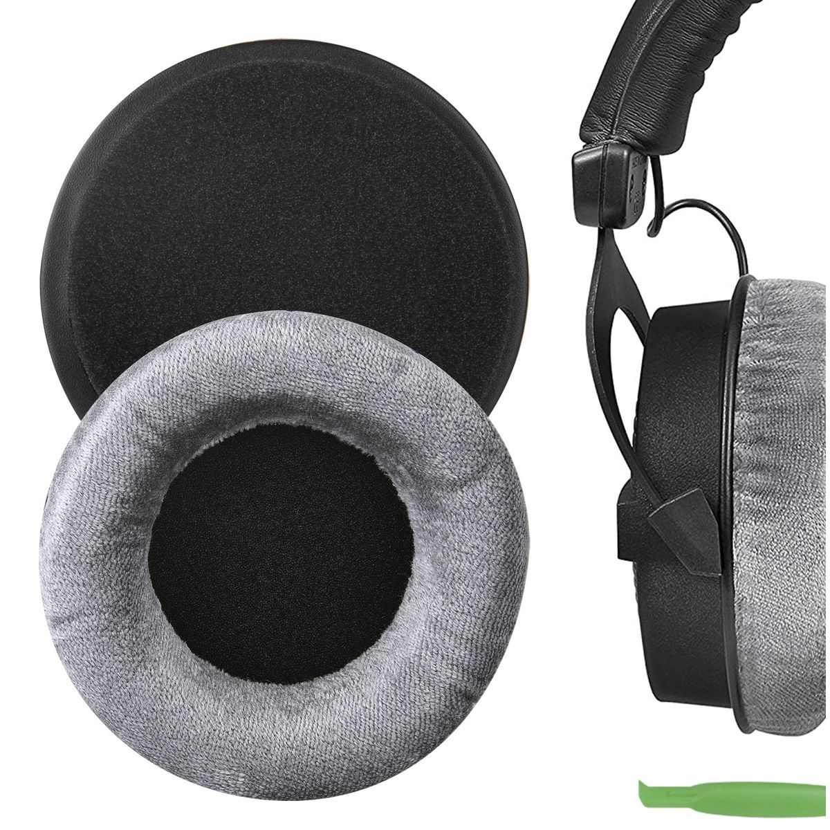 Velour  Ear Pads For Beyerdynamic DT990 Headphones