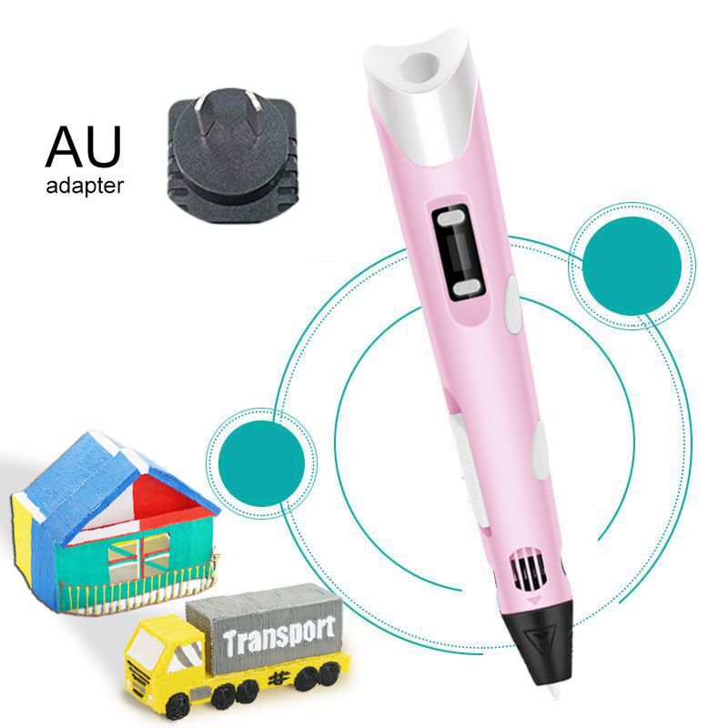 Hot 3D Pen Drawing Pen Kids Educational Toys 3D Drawing Toys LED Screen DIY 3D Printer Pen For Designer Kids Drawing Pen Gifts