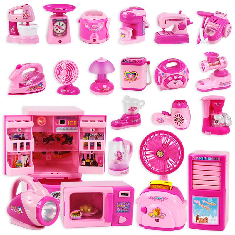 Plastic Kitchen Toys Kids Pretend Play Kitchen Set Toys For