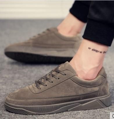 Men's casual shoesCasual shoes leather Men Brand