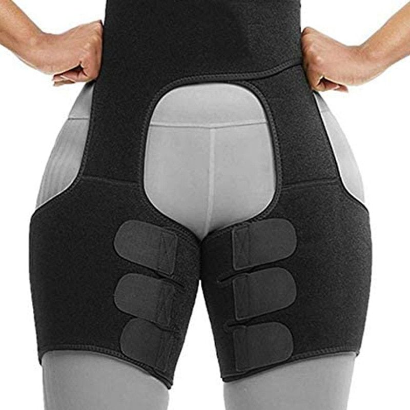 3 In 1 Women Leg Shaper For Women Fat Burner Shapewear Body Shaper Belt Wraps Ultra Sweat Warmers Slimmer Arm Leg Trimmers Wraps