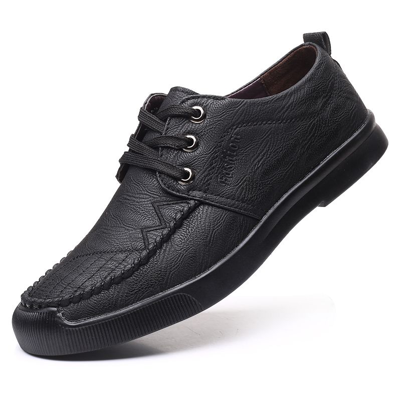 Mens Business Shoes Office Formal Shoes Dress Footwear-Black