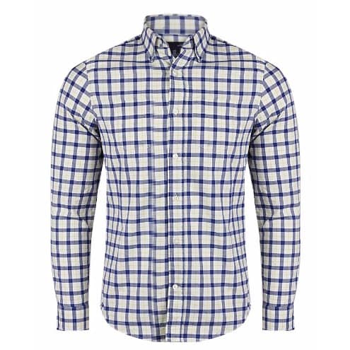 Men's Slim-Fit Check Shirt - Multicolour