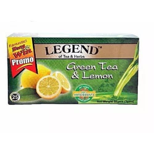 Green Tea And Lemon Grass Herbal Tea 50g