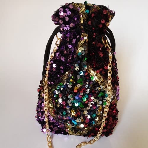 Drawstring Purse - Multicolour