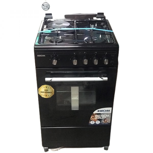 3 Gas 1 Electric Standing Cooker  -bgc-5531sb