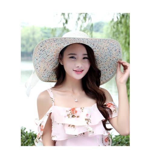 Flora Brimmed Hat- Milk White