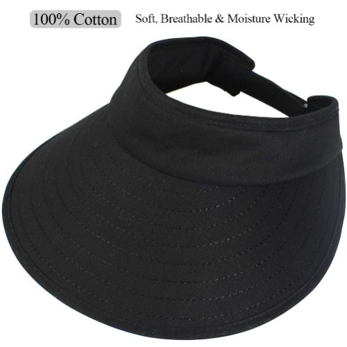 Ladies Wide Brim Foldable Sun Beach Cap