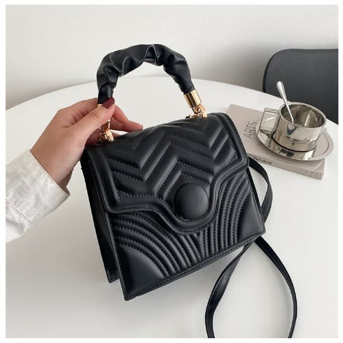 Ladies Fashion  Hand Bag - Black