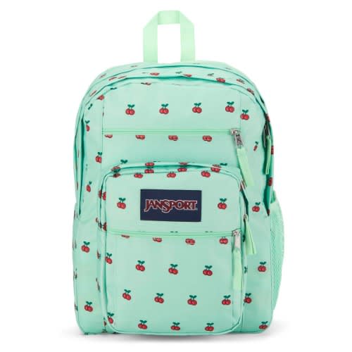 Big Student Backpack - 8 Bit Cherries