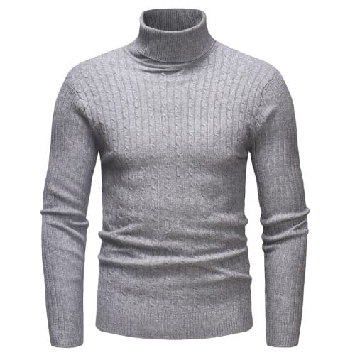 Men' s Turtle Neck - Grey