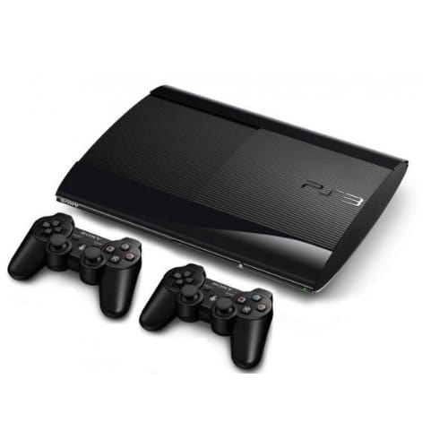PlayStation 3 160GB Super Slim With 10 Games and 2 Controllers