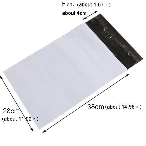 5pcs/lot Plastic Envelope Self-seal Adhesive Couri