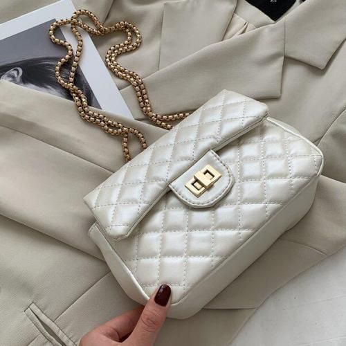 Trendy Mini Bag- Off-white