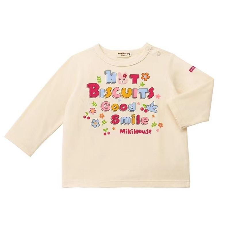Hot-Selling New Arrival Boys And Girls Baby Mk Bear Letter Print Long Sleeve 3 Colors Autu