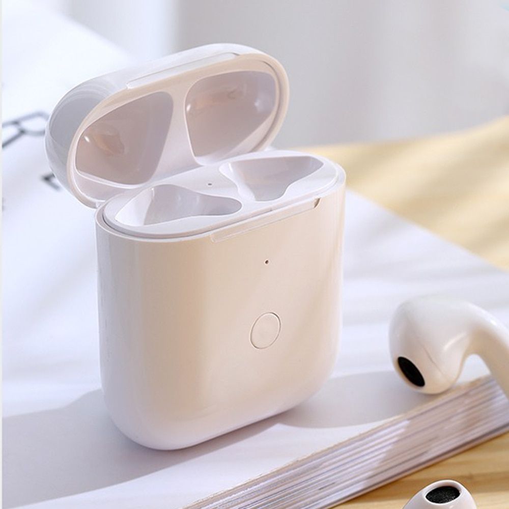 Wireless Charging Case For Airpods 2   Charger Charging Box Replacement With Bluetooth Pairing Button 450mAh