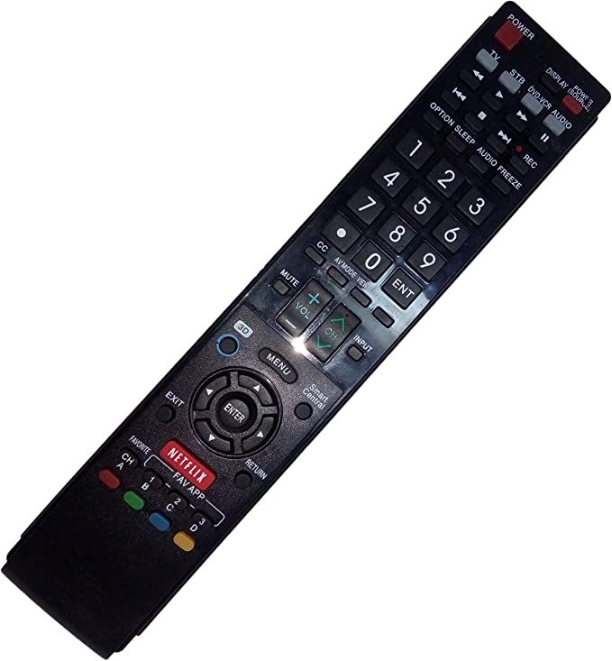 Universal Remote Control For SHARP AQUOS 3D LED Smart TV