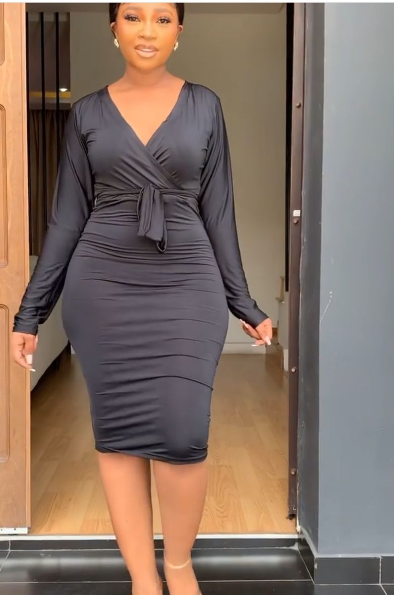 Pretty Black Sexy Dress