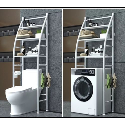 3 Tier Over Toilet Bathroom Storage Rack/Shelf Organizer Space Saver