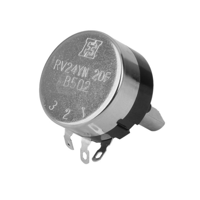 RV24YN20FB502 5K  Round Shaft Carbon Film Rotary Taper
