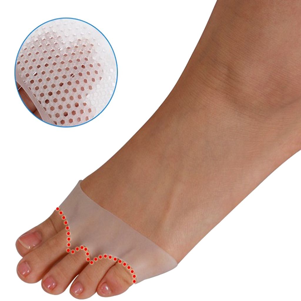 1 Pair  Forefoot Pads Metatarsal Pads Corns Blister Pads Breathable