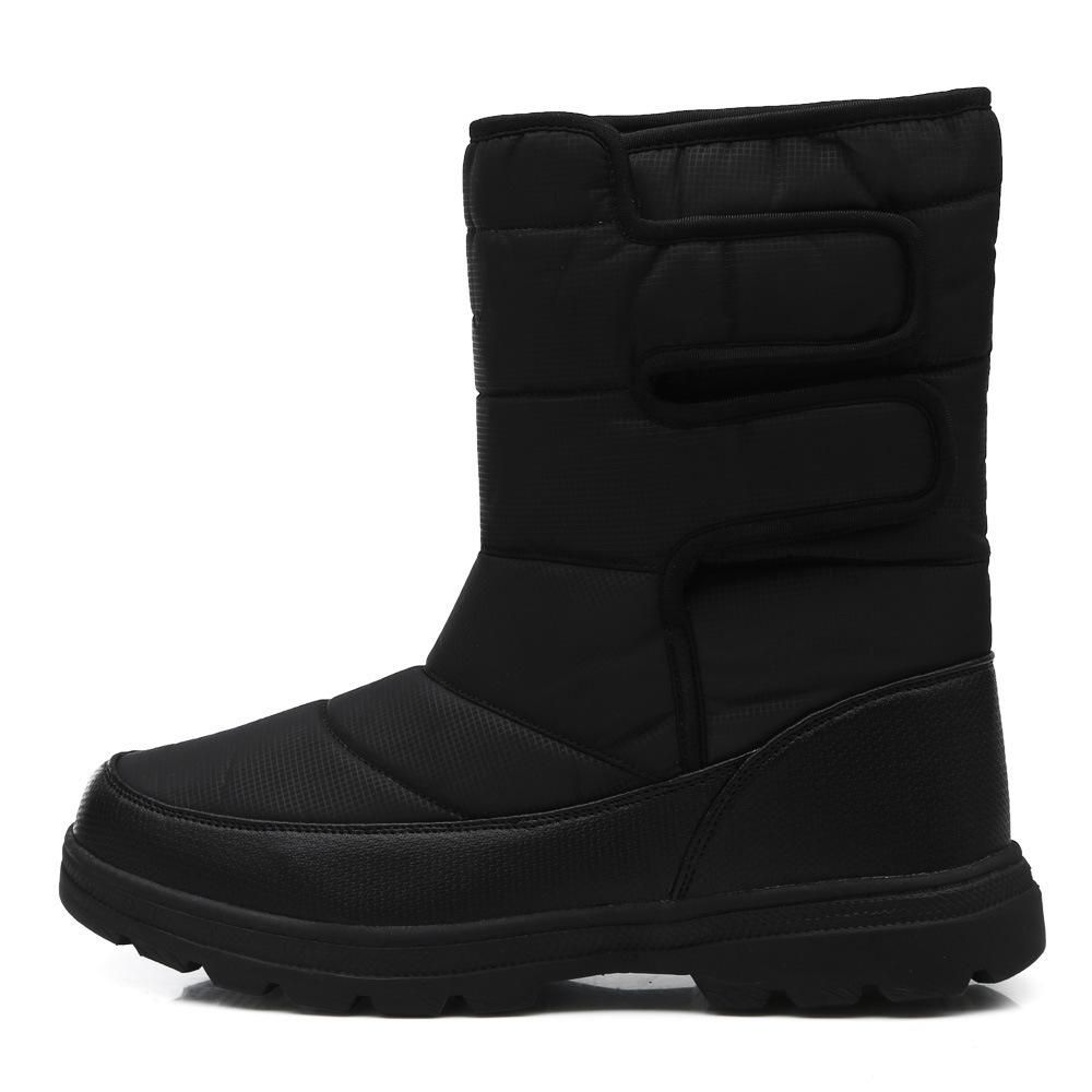 Platform Ankle Boots Female Warm Plush Botas