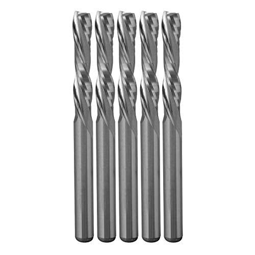 HOZLY 18 Shank 3175mmX17mm 2 Flutes Downcut End Mill Sprial