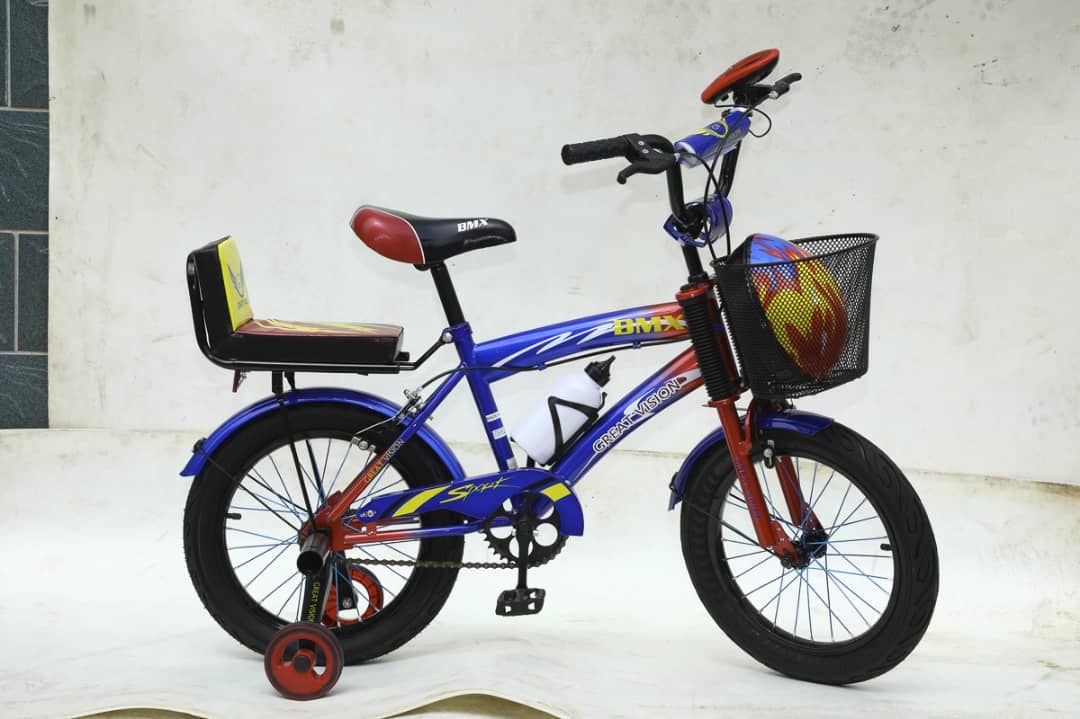 Unisex Kids Children Colorful Bicycle (2-5 Years) 12 Inches