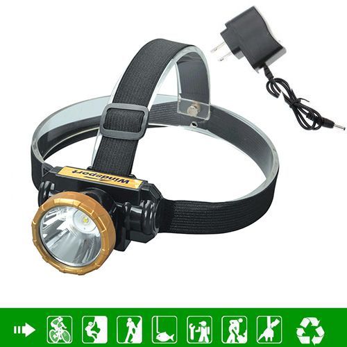 LED Headlamp Osram 5W Waterproof High Bright Built-in Lithium Battery Rechargeable Headlight + Charger 2 Modes Head Lamp Light BIL