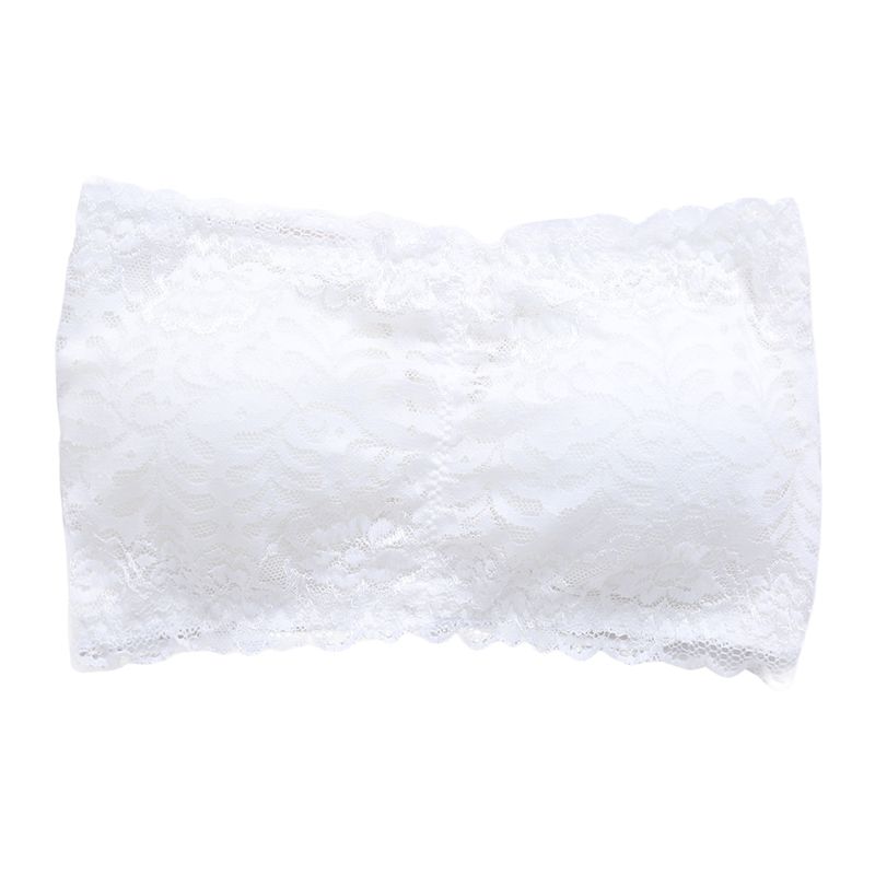 Women Sless Lace Camisole Vest Backless Slim  Tube